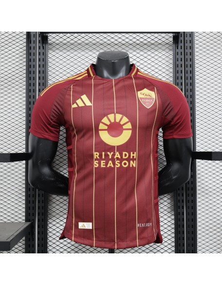 Camiseta De As Roma 1a Equipacion 24/25 Versión del jugador