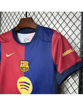 Camiseta De Barcelona 1a Eq 24/25 Niños