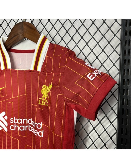 Camiseta Liverpool 1a Equipacion 24/25 Niños  