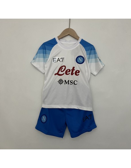 Camiseta Del Napoli 23/24 Niños