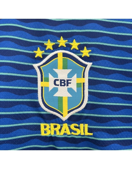 Camisetas Brasil 2a Eq 2024 Niños