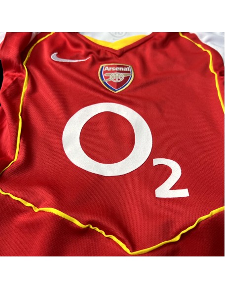 Camiseta Arsenal Primera Equipacion Retro 02/03 Niños