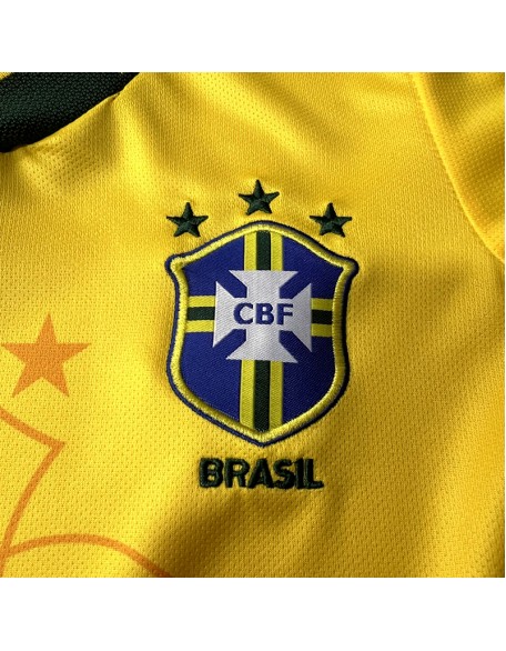 Camisetas Brasil Primera Retro 1994 Niños