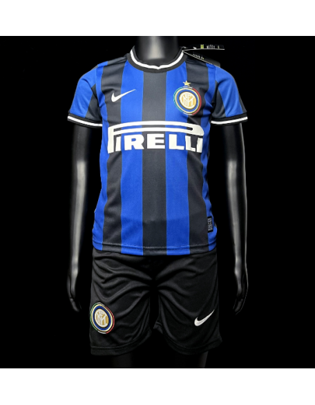 Camiseta Inter Milan 1a Equipacion 09/10 Retro Niños