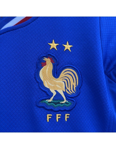 Camiseta De Francia 1a Equipacion 2024 Niños