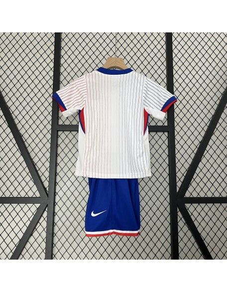 Camiseta De Francia 2a Equipacion 2024 Niños