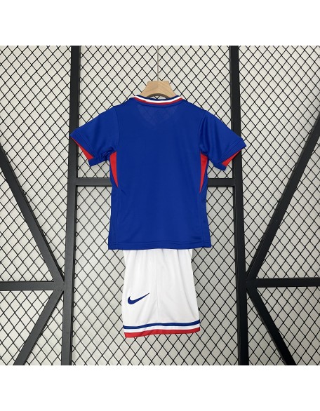 Camiseta De Francia 1a Equipacion 2024 Niños