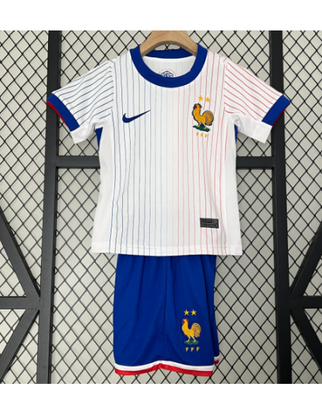 Camiseta De Francia 2a Equipacion 2024 Niños