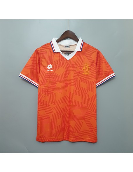 Camisas de Holanda1a equipación 1991 Retro 