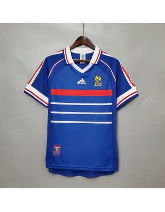 Camiseta Del Francia 1998 Retro