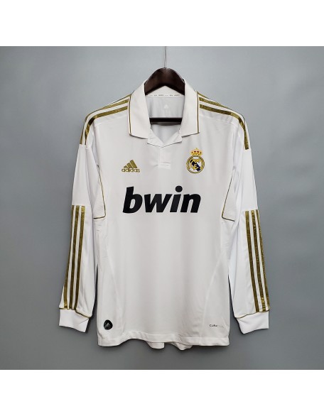 Camiseta Real Madrid 11/12 Retro manga larga