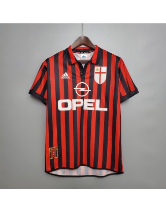 Camiseta AC Milan Retro 99-00