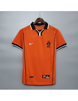 Camisas de Holanda1a equipación 1998 Retro 