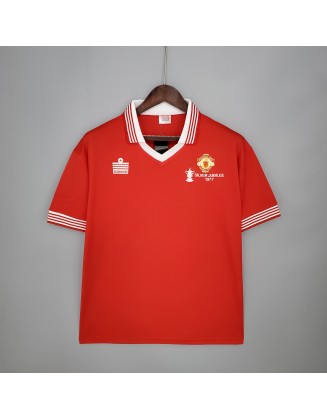 Camiseta Manchester United 1977 Retro