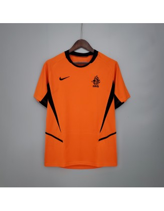 Camisas de Holanda1a equipación 2002 Retro 