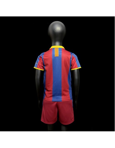 Camiseta De Barcelona 10/11 Retro Niños