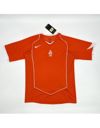 Camisas de Holanda1a equipación 2004 Retro 