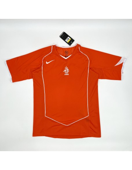 Camisas de Holanda1a equipación 2004 Retro 