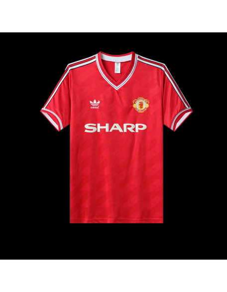 Camiseta Manchester United 86/88 Manga